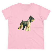 Schnauzer Women's Midweight Cotton Tee