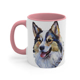 Alaskan Klee Kai Accent Coffee Mug, 11oz