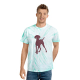 Hungarian Vizsla Pre-Shunk Cotton Tie-Dye Tee, Cyclone