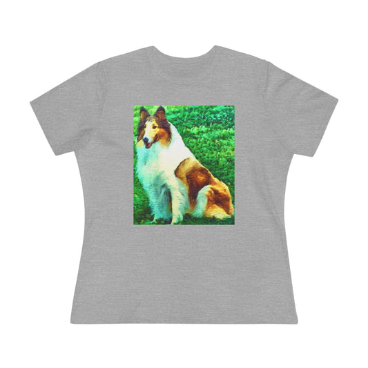 Collie 'Ramsey' Women's Relaxed Fit Cotton Tee