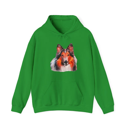 Rough Coated Collie Love Unisex Hoodie