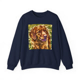 Nova Scotia Duck Tolling Retriever Unisex 50/50 Crewneck Sweatshirt