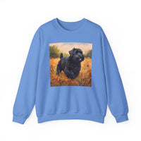 Black Russian Terrier Unisex 50/50 Crewneck Sweatshirt