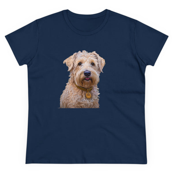 Soft Coated Wheaten Terrier Women's Midweight Cotton Tee