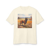 Belgian Tervurenv  Unisex Relaxed Fit Garment-Dyed Heavyweight Cotton Tee