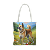 Korean Jindo Polyester Tote Bag (AOP)