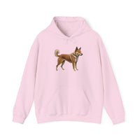 Shikoku - Japanese Hunting Dog - Unisex 50/50 Hooded Sweatshirt