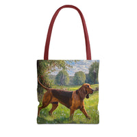 Bloodhound Polyester Tote Bag (AOP)