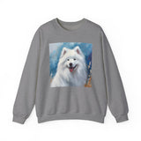 Samoyed Unisex 50/50 Crewneck Sweatshirt