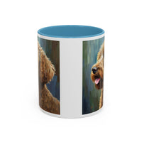 Labradoodle  =- Ceramic Accent Mug - 2 Sizes