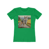 Czechoslovakian Vlcak 'Wolfdog' Women's Slim Fitted Ringspun Cotton Tee