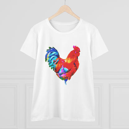 Rooster 'Craw' Women's Midweight Cotton Tee