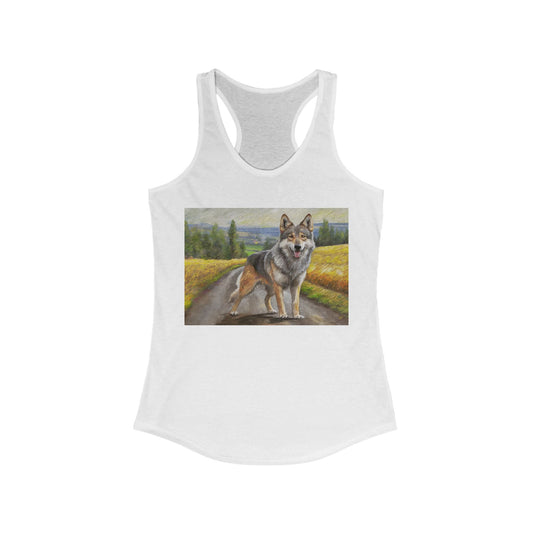 Czechoslovakian Vlciak Wolfdog Women's Classic Racerback Tank