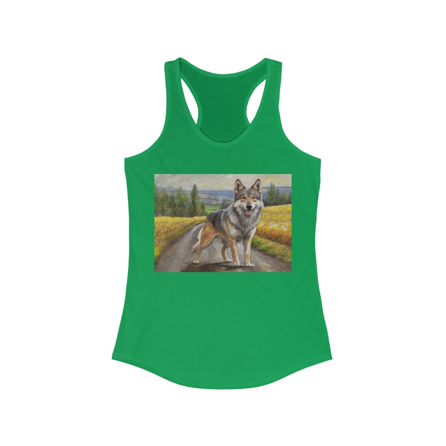 Czechoslovakian Vlciak Wolfdog Women's Classic Racerback Tank