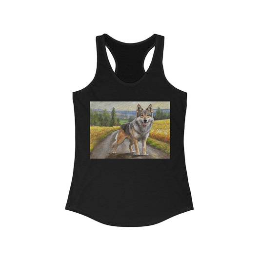 Czechoslovakian Vlciak Wolfdog Women's Classic Racerback Tank