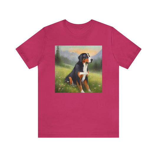 Greater Swiss Mountain Dog -  Classic Jersey Short Sleeve Tee
