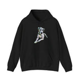 Harlequin Great Dane 'Leonid' Unisex Hoodie