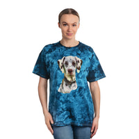 Dalmatian Unisex Cotton Tie-Dye Tee, Crystal