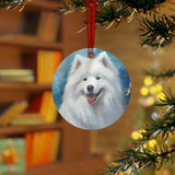 Samoyed Metal Ornament