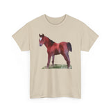 Horse 'Contata' Unisex Heavy Cotton Tee