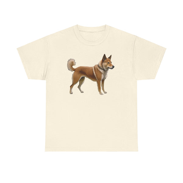 Shikoku - Japanese Hunting Dog Unisex Heavy Cotton Tee