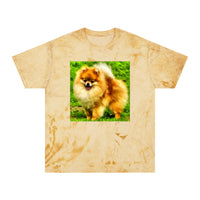 Pomeranian 'Pom Pom' Unisex Color Blast T-Shirt