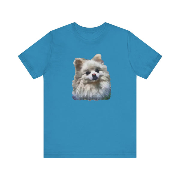 Pomeranian 'Snowball' -  Classic Jersey Short Sleeve Tee