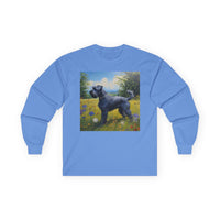 Kerry Blue Terriere Classic Cotton Long Sleeve Tee