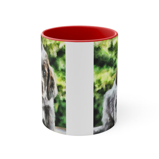 Spinone Italiano Accent Coffee Mug, 11oz