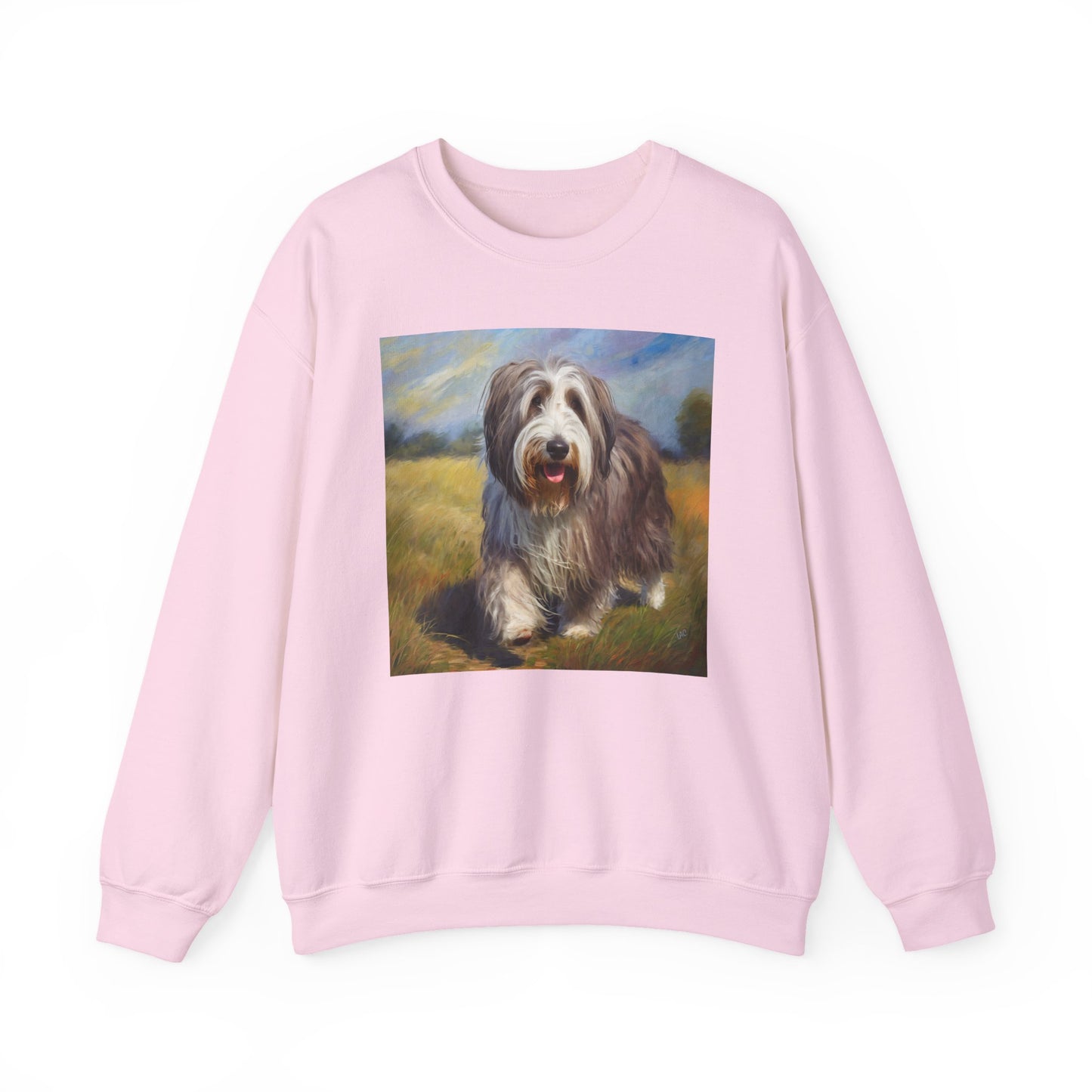 Bearded Collie Charm Crewneck Sweatshirt