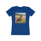 German Pinscher Women's Slim Fitted Ringspun Cotton Tee