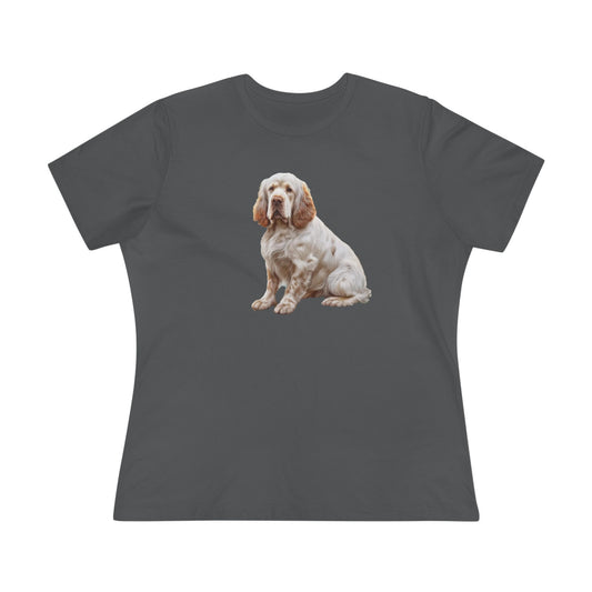 Clumber Spaniel - Women's Relaxed Fit Cotton Tee