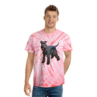 Kerry Blue Terrier Tie-Dye Tee, Cyclone