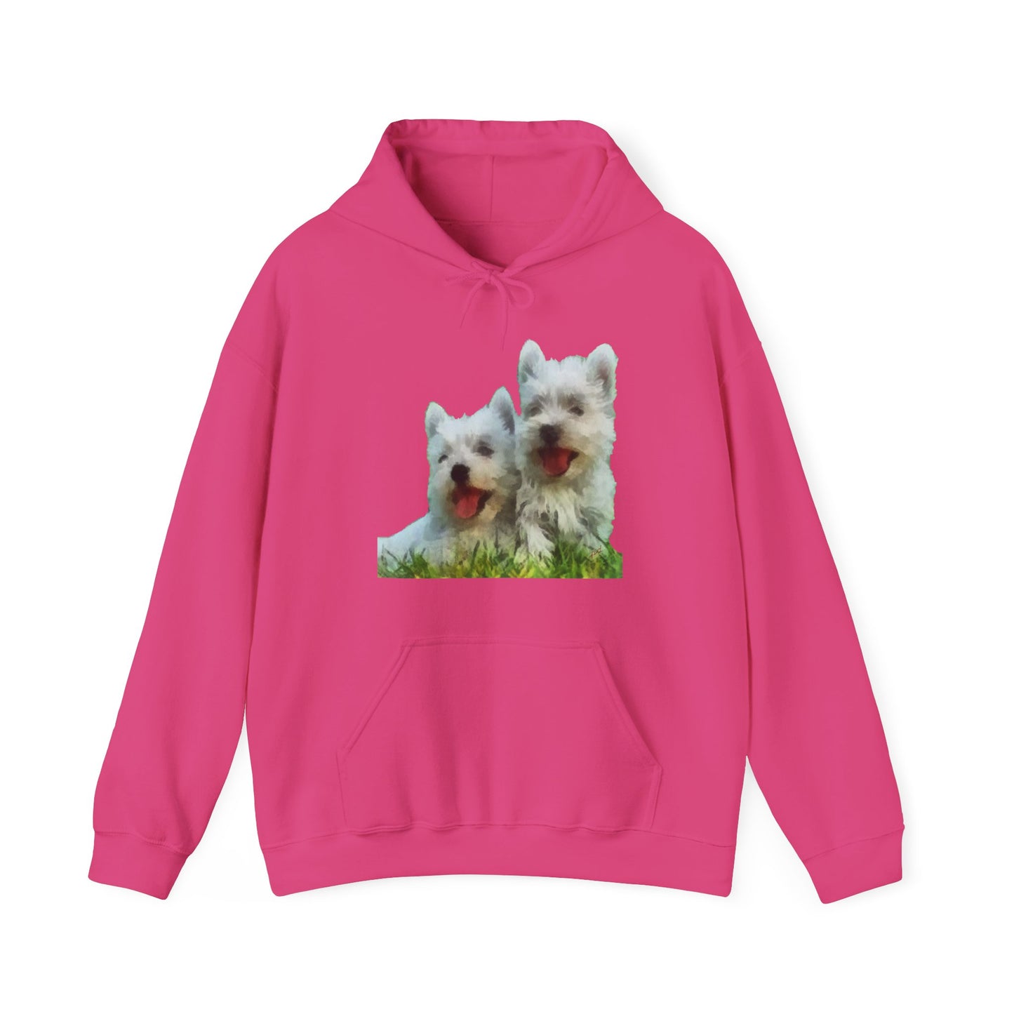 West Highland Terrier - Westie - Unisex 50/50 Hoodie
