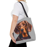 Hannoverscher Schweisshund Tote Bag (AOP)