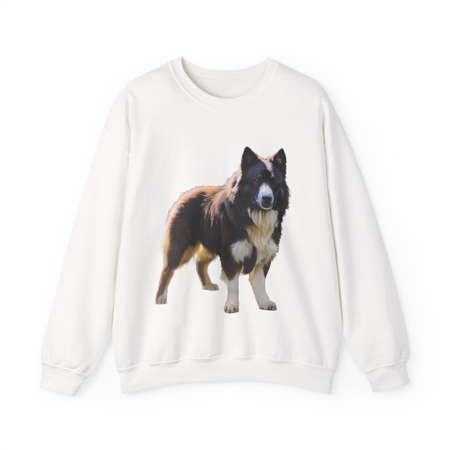 Karelian Bear Dog -- Unisex 50/50 Crewneck Sweatshirt