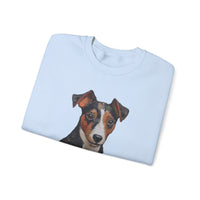 Teddy Roosevelt Terrier Unisex 50/50 Crewneck Sweatshirt