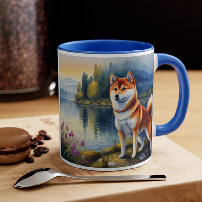 Shiba Inu 11oz Ceramic Accent Mug