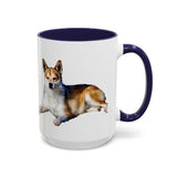 Norwegian Lundehund Accent Coffee Mug - 2 Sizes