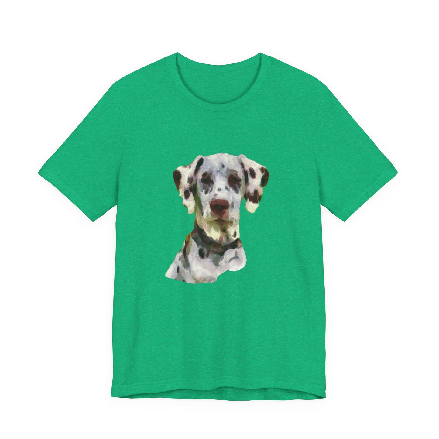 Dalmatian Impressionistic Unisex Jersey Short Sleeve Tee