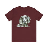 Weimaraner 'Greyson' Unisex Jersey Short Sleeve Tee