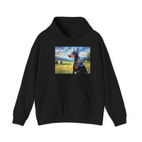 Doberman Pinscher #2  --  Unisex 50/50 Hooded Sweatshirt