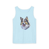 Alaskan Klee Kai Relaxed Fit Ringspun Cotton Tank Top