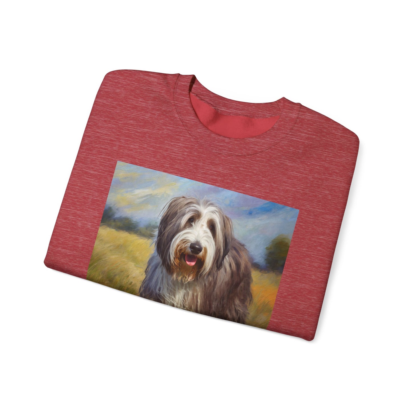 Bearded Collie Charm Crewneck Sweatshirt