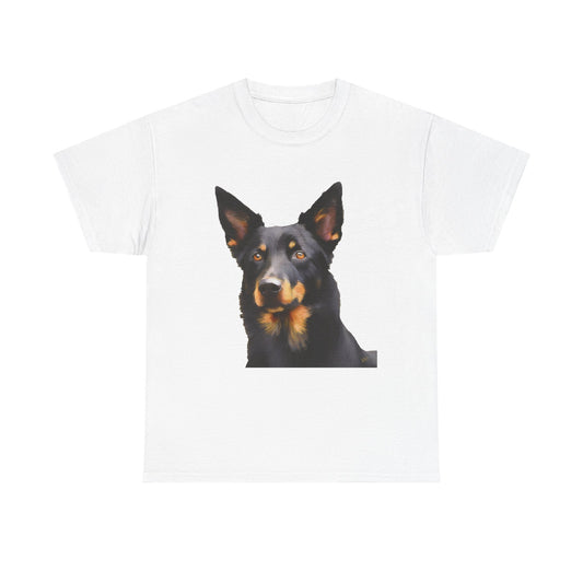 Australian Kelpie #2  Heavy Cotton Tee