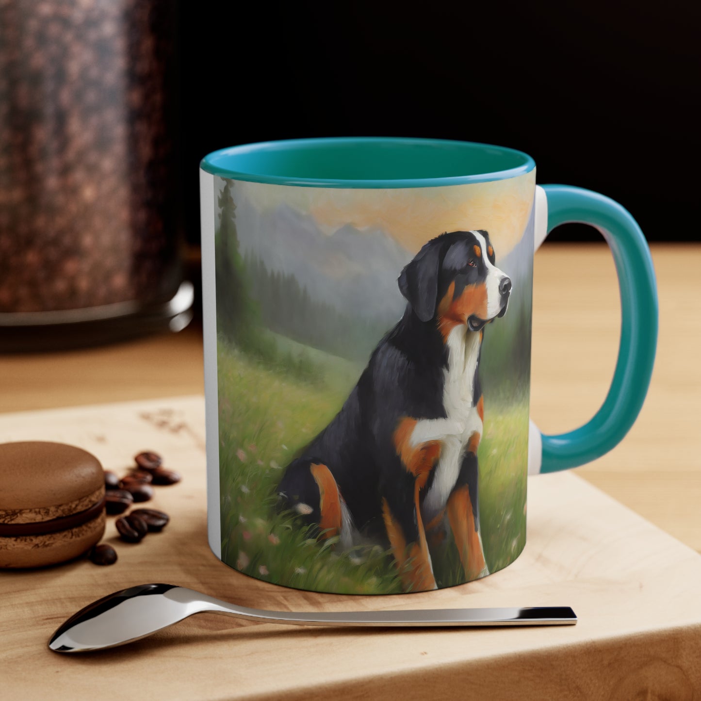 Greater Swiss Mountain 11oz Ceramic Accent Mug