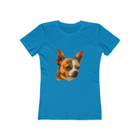 Chihuahua 'Paco' - Women's Slim Fit Ringspun Cotton T-Shirt