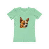Chihuahua 'Paco' - Women's Slim Fit Ringspun Cotton T-Shirt