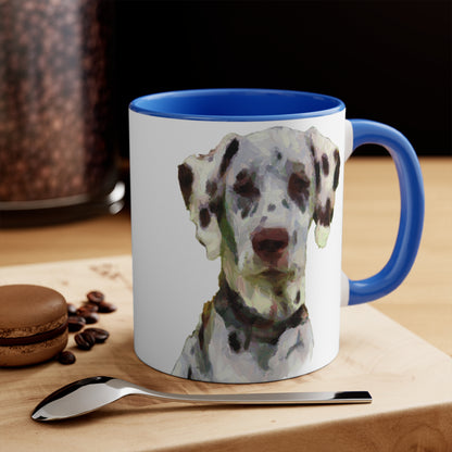 Dalmatian 'Impressionism' Accent Coffee Mug, 11oz