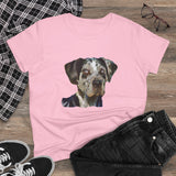 American Leopard Hound Women's Midweight Cotton Tee